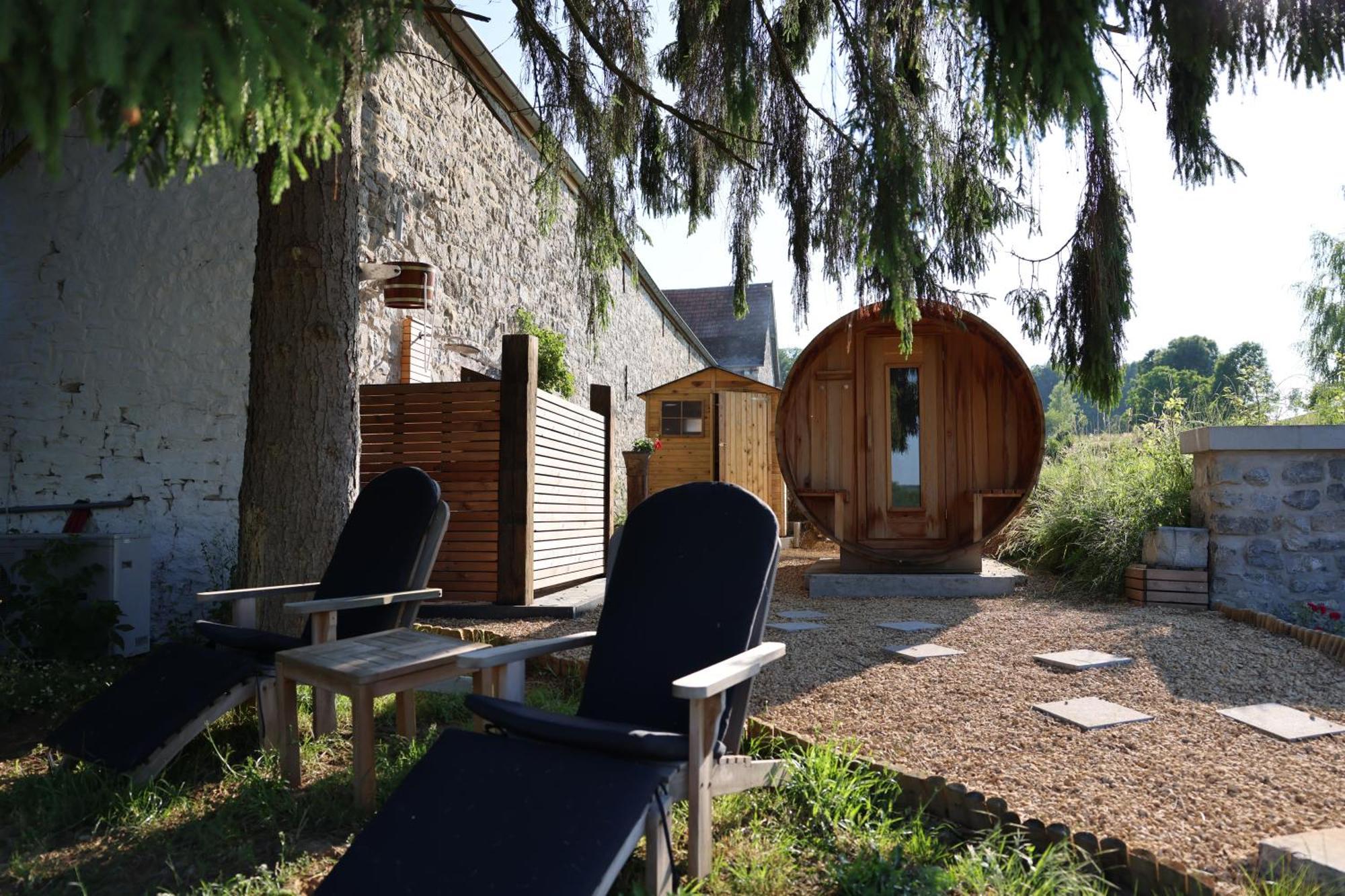La Ferme De Basseilles Pension Mozet Buitenkant foto